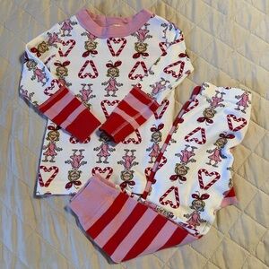 Hanna Andersson GRINCH Pajama Set 3T 🎄